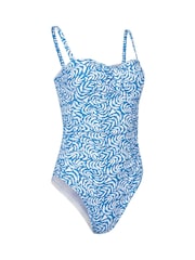 Mountain Warehouse Blue Resort Tummy Control Womens Swimsuit - Image 2 of 6