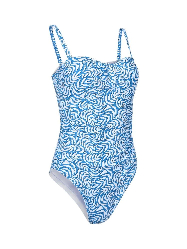 Mountain Warehouse Blue Resort Tummy Control Womens Swimsuit - Image 2 of 6