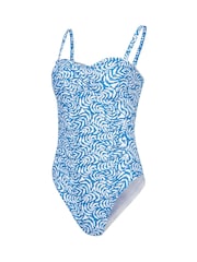 Mountain Warehouse Blue Resort Tummy Control Womens Swimsuit - Image 4 of 6