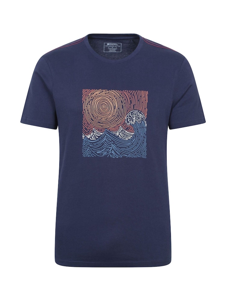 Футболка мужская Mountain Warehouse Tidal Wave из 100% хлопка - Image 1 of 6