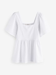 Mountain Warehouse White Womens Verona Broderie Sleeve Top - Image 5 of 5