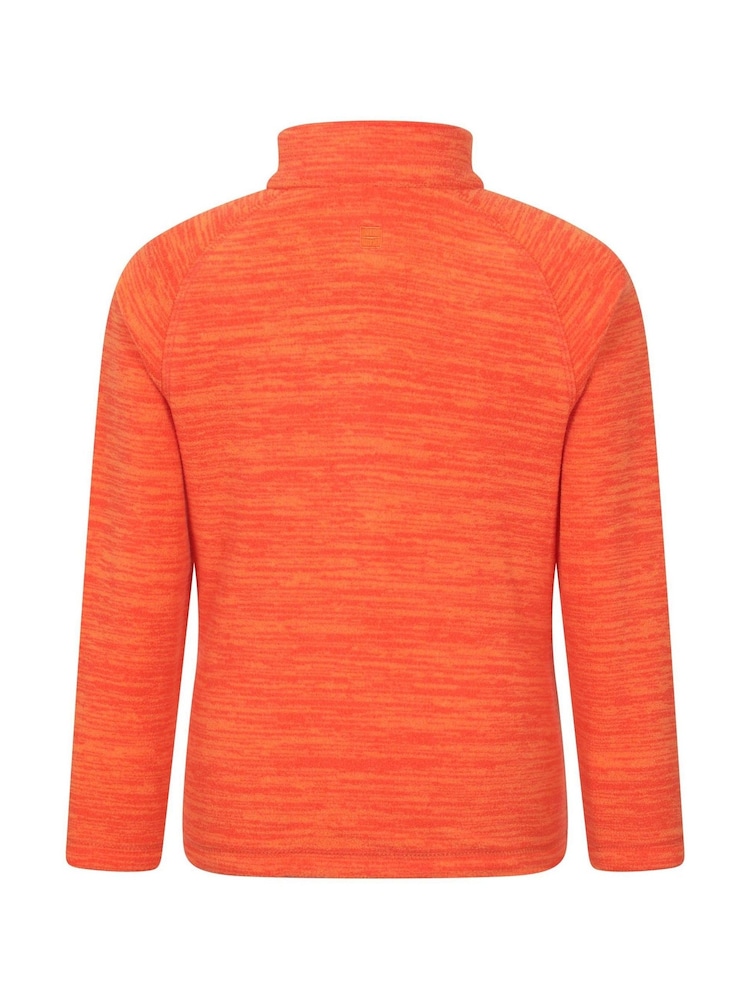 Mountain Warehouse Orange Kids Snowdonia Quick Drying Fleece - Image 2 of 5