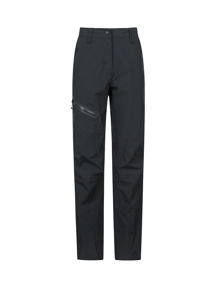 Mountain Warehouse Black Ultra Inca Womens Waterproof Trousers - Image 1 of 7