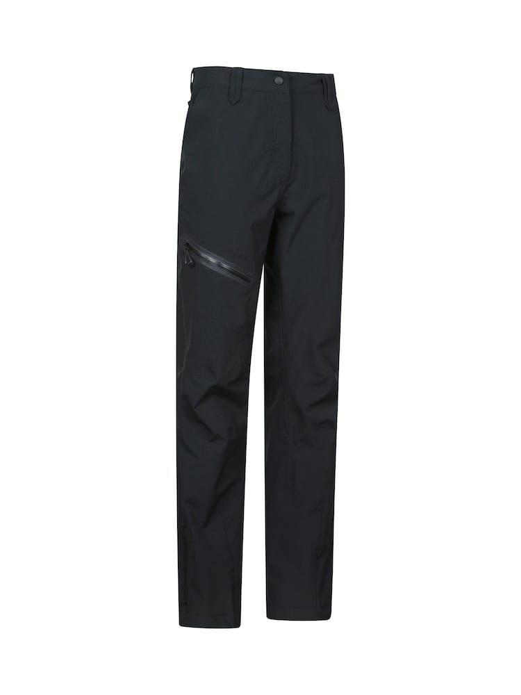 Mountain Warehouse Black Ultra Inca Womens Waterproof Trousers - Image 2 of 7