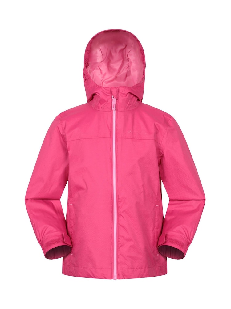 rožnata - Mountain Warehouse otroška nepremočljiva jakna Torrent - Slika 1 iz 5