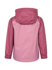 Mountain Warehouse Pink Torrent II Kids Waterproof Jacket - Image 4 of 5