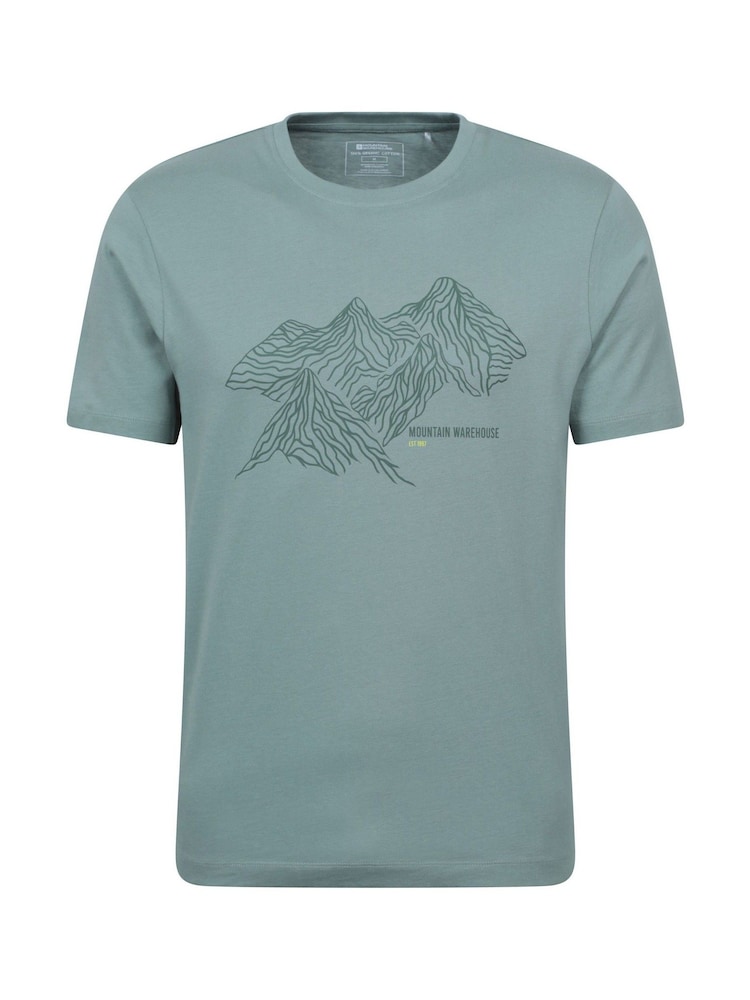 Mountain Warehouse Mens Tonal UV Max 100% Cotton T-Shirt - Bild 1 von 6