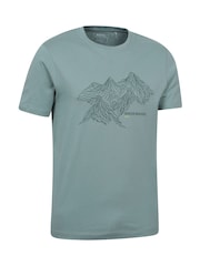 Mountain Warehouse Mens Tonal UV Max 100% Cotton T-Shirt - Bild 2 von 6