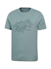 Mountain Warehouse Mens Tonal UV Max 100% Cotton T-Shirt - Bild 4 von 6