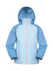 Mountain Warehouse Navy Blue Torrent II Kids Waterproof Jacket - Image 1 of 5