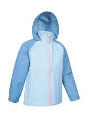 Mountain Warehouse Navy Blue Torrent II Kids Waterproof Jacket - Image 3 of 5
