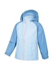 Mountain Warehouse Navy Blue Torrent II Kids Waterproof Jacket - Image 4 of 5