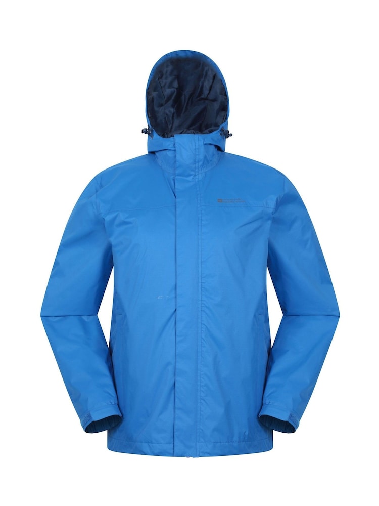 Mountain Warehouse Blue Mens Torrent Waterproof Jacket - Image 1 of 5