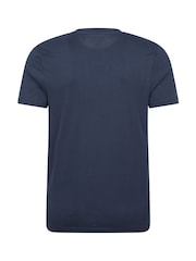 Mountain Warehouse Blue Mens Sunrise UV 100% Cotton T-Shirt - Image 4 of 6