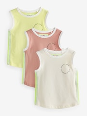 GEN Yellow 3 Pack Side Tape Vests - Image 1 of 4