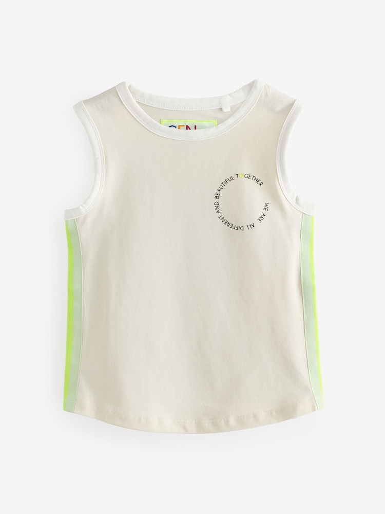 GEN Yellow 3 Pack Side Tape Vests - Image 4 of 4