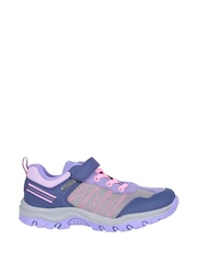 Mountain Warehouse Purple Kids Stampede Adaptive Waterproof Walking Shoes - Image 1 of 8