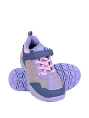 Mountain Warehouse Purple Kids Stampede Adaptive Waterproof Walking Shoes - Image 3 of 8