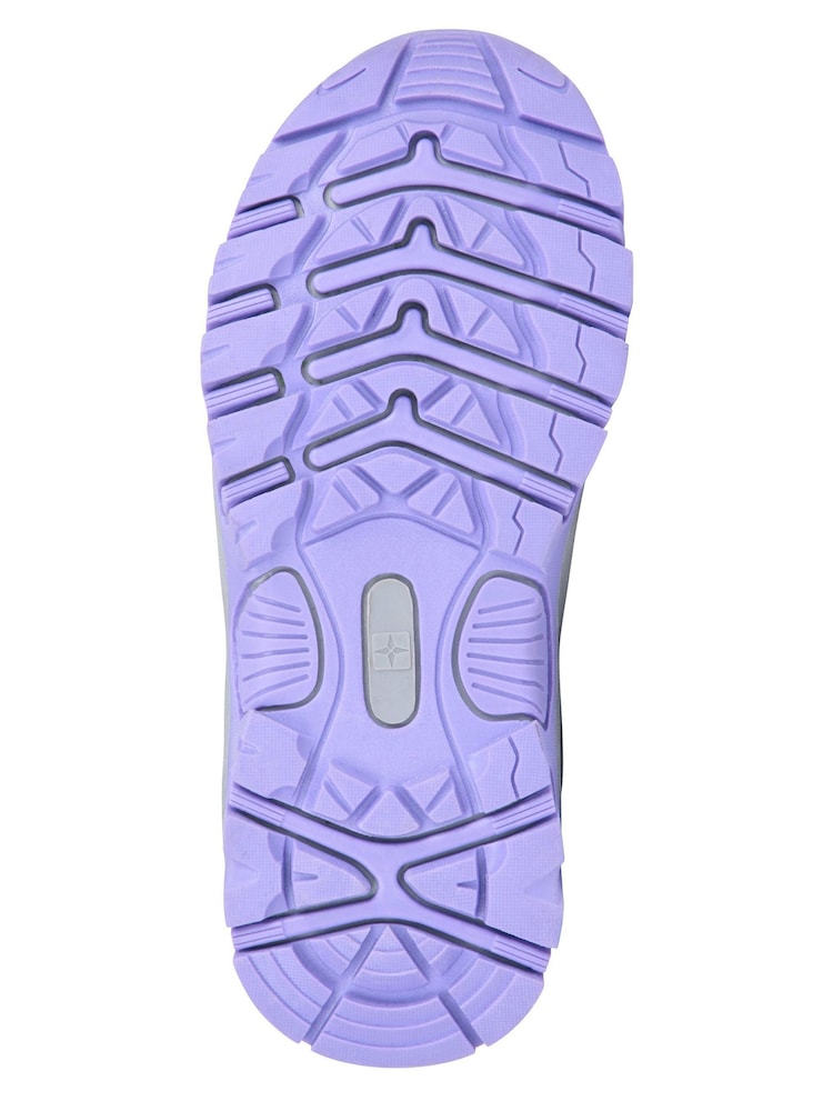 Mountain Warehouse Purple Kids Stampede Adaptive Waterproof Walking Shoes - Image 5 of 8
