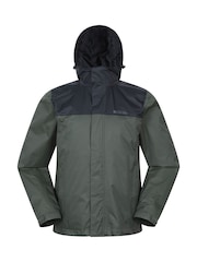 Mountain Warehouse Green Mens Torrent Waterproof Jacket - Image 1 of 5