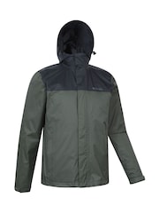 Mountain Warehouse Green Mens Torrent Waterproof Jacket - Image 2 of 5