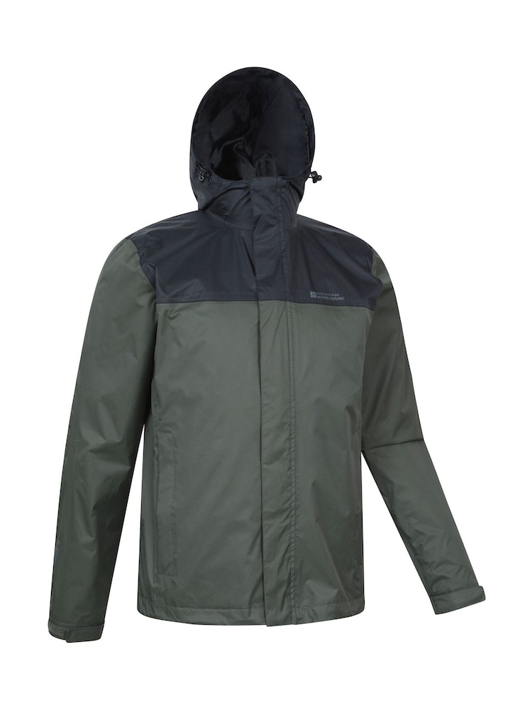 Mountain Warehouse Green Mens Torrent Waterproof Jacket - Image 2 of 5