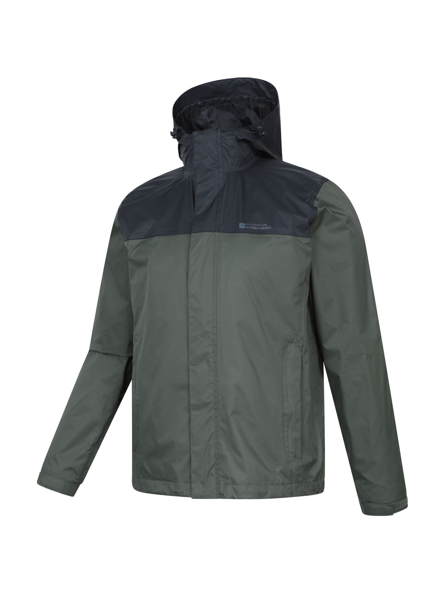 Buy Mountain Warehouse Forest Green Torrent Waterproof Jacket from