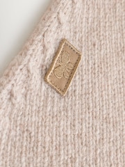 Weekend MaxMara Cream Tornado Knitted-Jersey Scarf - Image 9 of 10