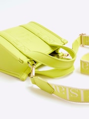 River Island Green Mini Embossed Tote Bag - Image 4 of 5