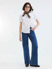 River Island White Collared Shirt - Image 3 of 4