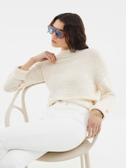 River Island White Sculpt Mom Jeans - Image 2 of 4