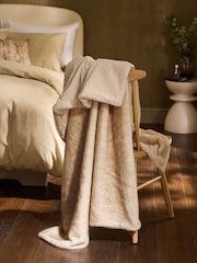 Arctic Fox Faux Fur Throw - Imagen 2 de 4