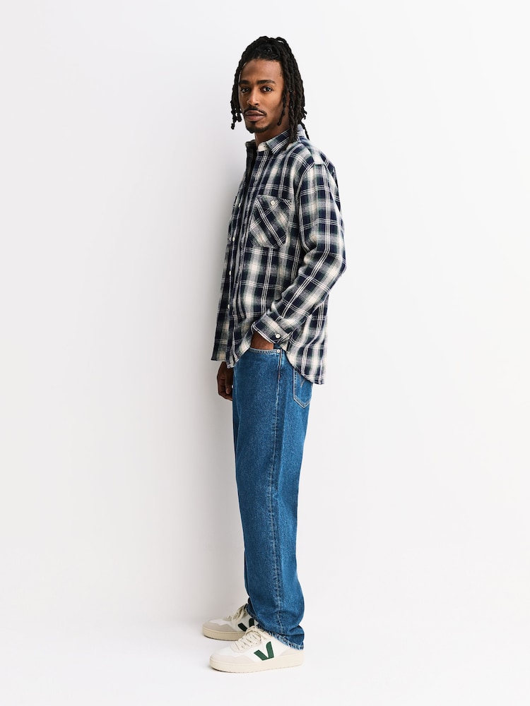 Edwin Blue Regular Straight Kaihara Pure Openend Denim Jeans - Image 2 of 7