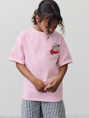 Pink Jam Oversized Graphic Print T-Shirt (3-16yrs) - Image 2 of 7