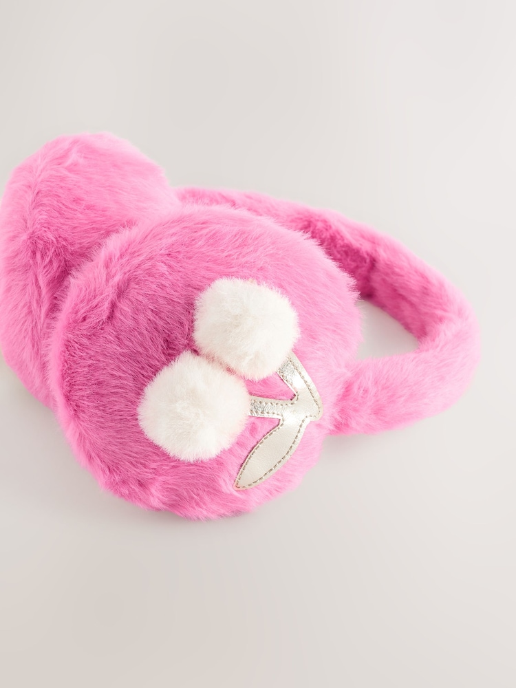 Pink Cherry Earmuffs - Image 2 of 3