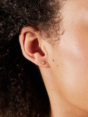 Accessorize 14ct Sparkle Studs Earrings 2 komplet - Slika 3 iz 3
