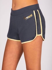 Pineapple Light Grey Sporty 100% Cotton Shorts - Image 2 of 6