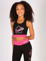 Pineapple Black The Next Step Star Crop Top - Image 1 of 6