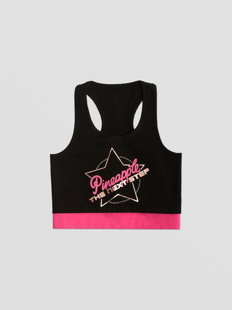 Pineapple Black The Next Step Star Crop Top - Image 6 of 6