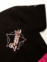 Pineapple Black The Next Step Star Short Sleeve Crop Top - Image 7 of 7