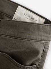Rag & Bone Green Fit 2 Aero Stretch Jeans - Image 4 of 6