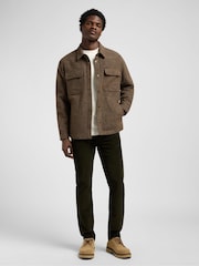 Lee Brown Overshirt Jacket - Image 3 of 7