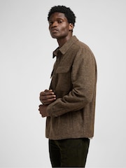 Lee Brown Overshirt Jacket - Image 4 of 7