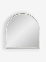 Grey Arch Bathroom Wall Mirror - Image 3 of 4