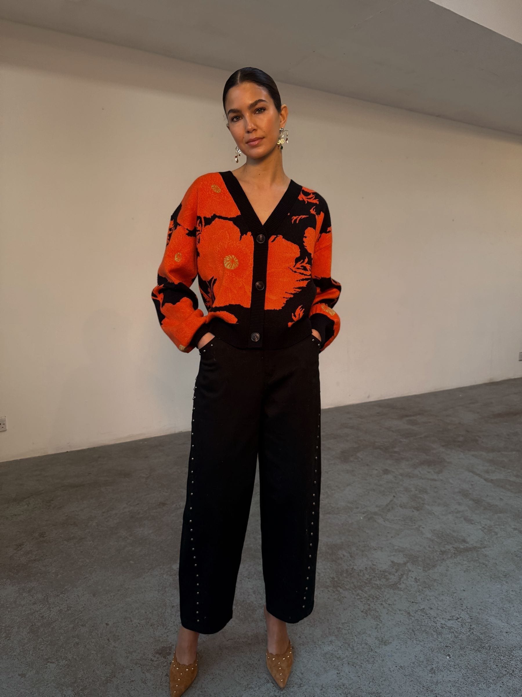 Buy Never Fully Dressed Black Poppy Cardigan from Next USA