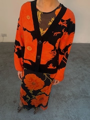 Never Fully Dressed Black Poppy Cardigan - Image 5 of 10