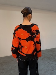 Never Fully Dressed Black Poppy Cardigan - Image 6 of 10