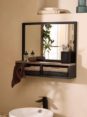 Bronx Shelf Bathroom Wall Mirror - 4এর মধ্যে 2 ছবি