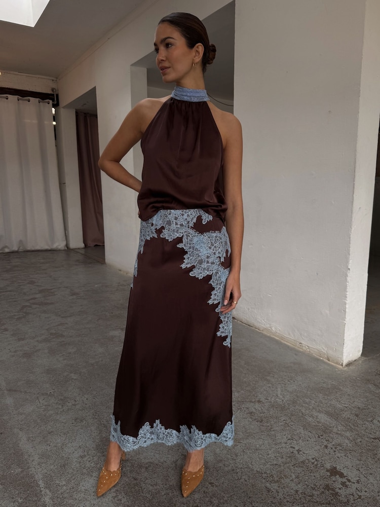 Never Fully Dressed Brown Melanie Skirt - Image 1 of 4