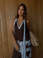 Never Fully Dressed Brown Mara Tilly Dress - Image 5 of 14